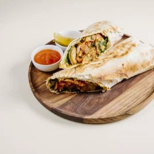 Lahori Beef Tikka Shawarma