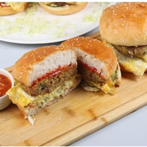 Lahori Chicken Shami Burger