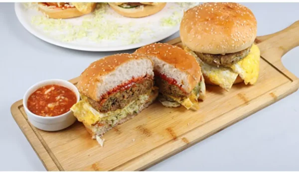 Lahori Chicken Shami Burger