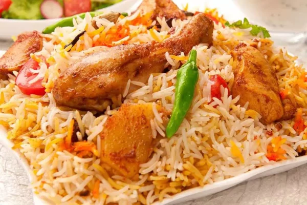 Lahori Boned Chicken Biryani