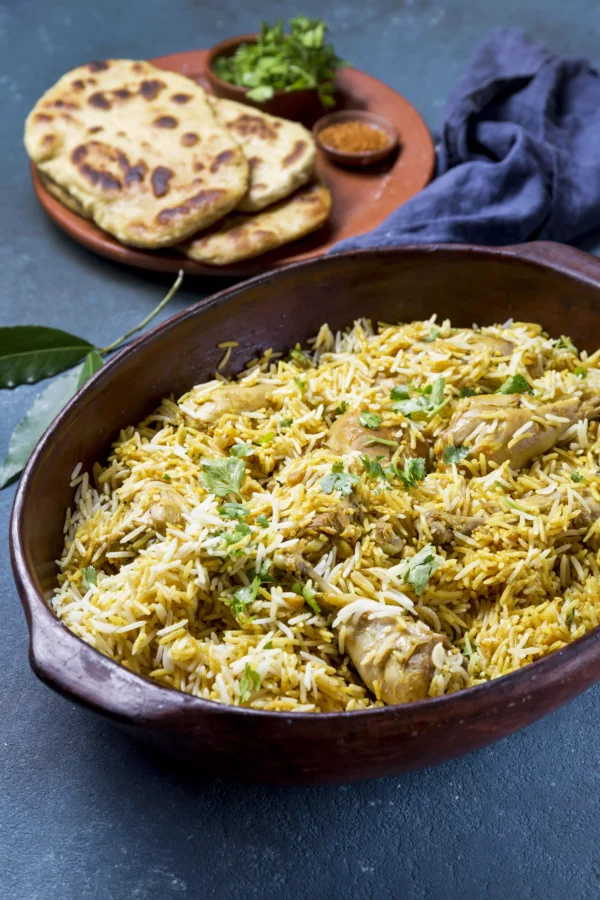 Lahori Special Boned Chicken Kabuli Pulao