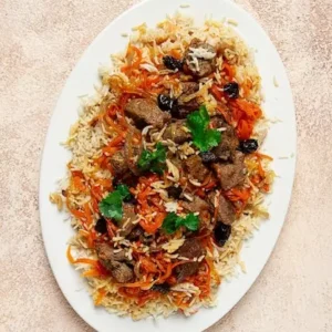 Lahori Special Boneless Beef Kabuli Pulao Large