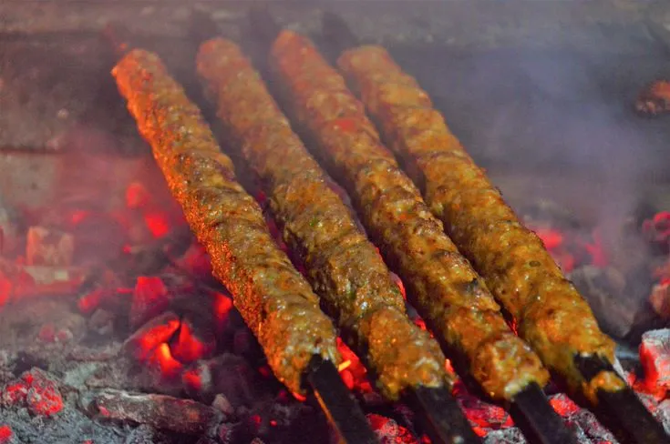 lahori Tandoori Seekh Kebab