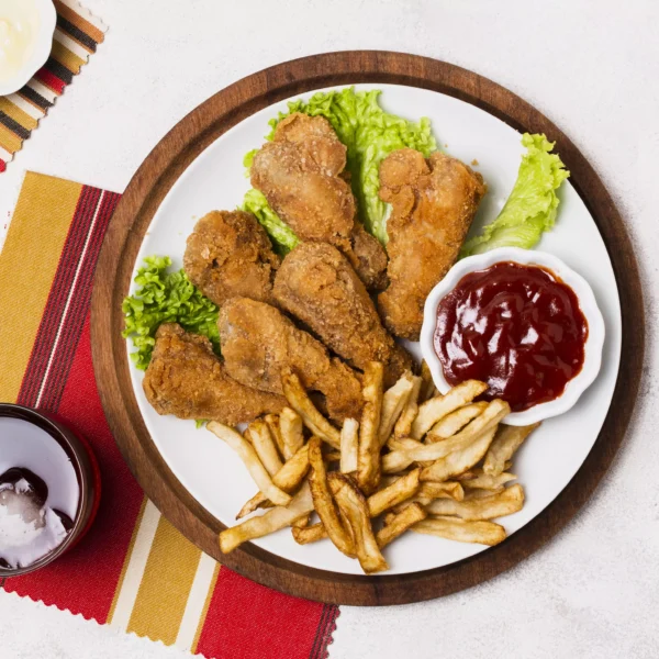 Lahori Breaded Chicken Frites (6 Pcs)