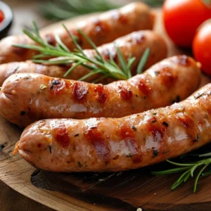 Lahori Chicken Sausages (4Pcs) 