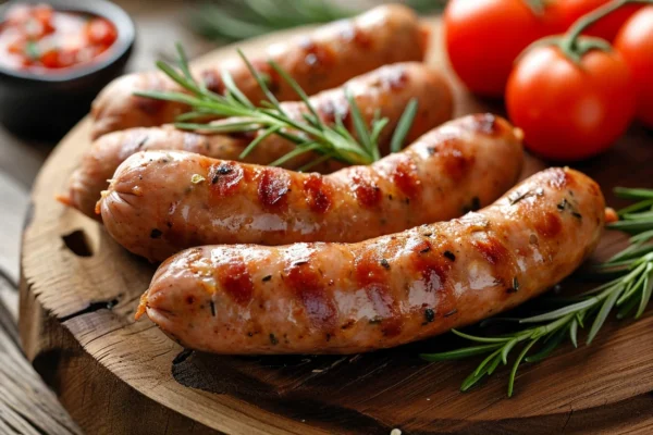 Lahori Chicken Sausages (4Pcs) 