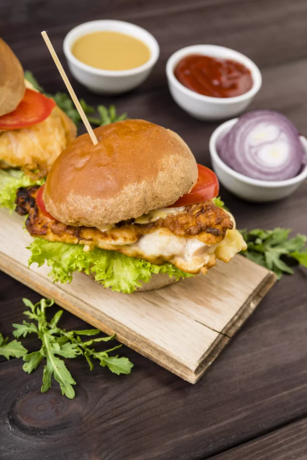 Lahori Chicken Steak Burger 