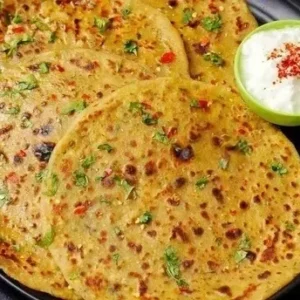 Lahori Garlic Chilli Paratha