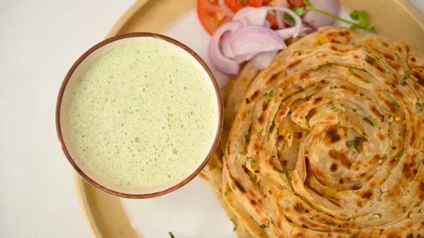 Lahori Garlic Paratha