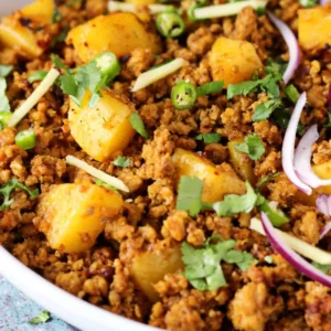 Lahori Beef Aloo Keema