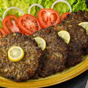 Lahori Chapli Beef Kebab (2Pcs)
