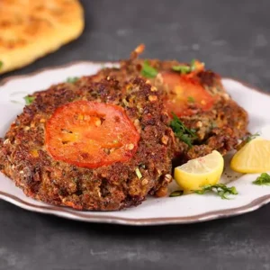 Lahori Chapli Lamb Kebab (2 Pcs)