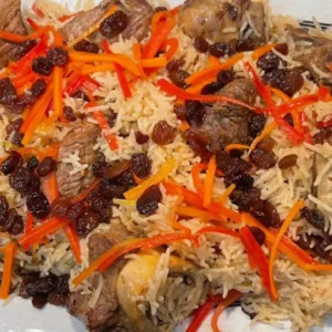 Lahori Special Boneless Beef Kabuli Pulao Extra Large