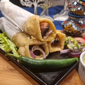 Lahori Chicken Tikka Puri Paratha