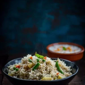 Lahori Aloo Matar Biryani Extra Large