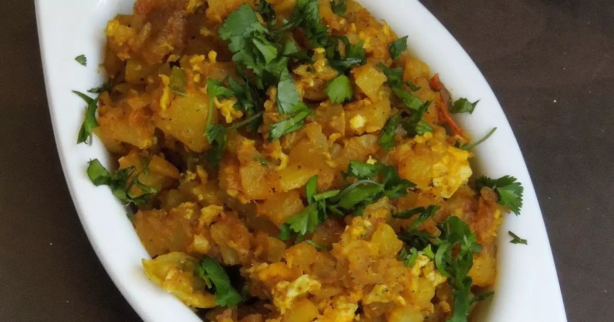 Lahori Aloo Anda Bhurji