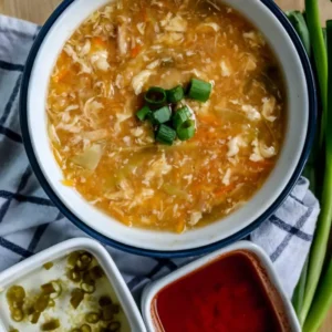 Lahori Chicken Hot and Sour Soup