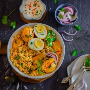Lahori Egg Aloo Biryani Extra Large
