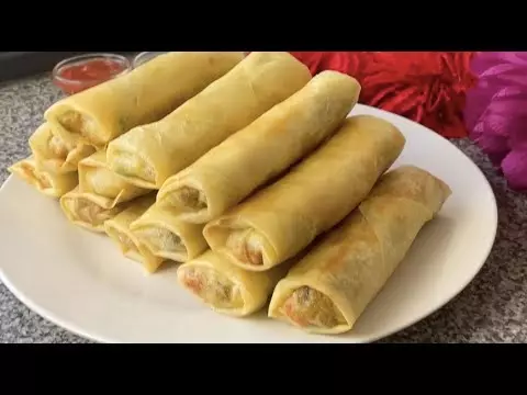 Lahori Vegetable Spring Roll (4pcs)