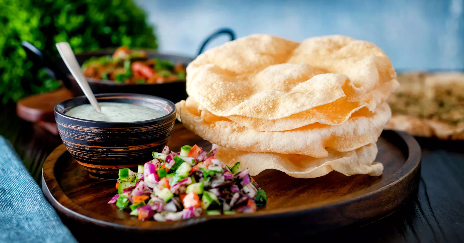 Lahori Poppadoms