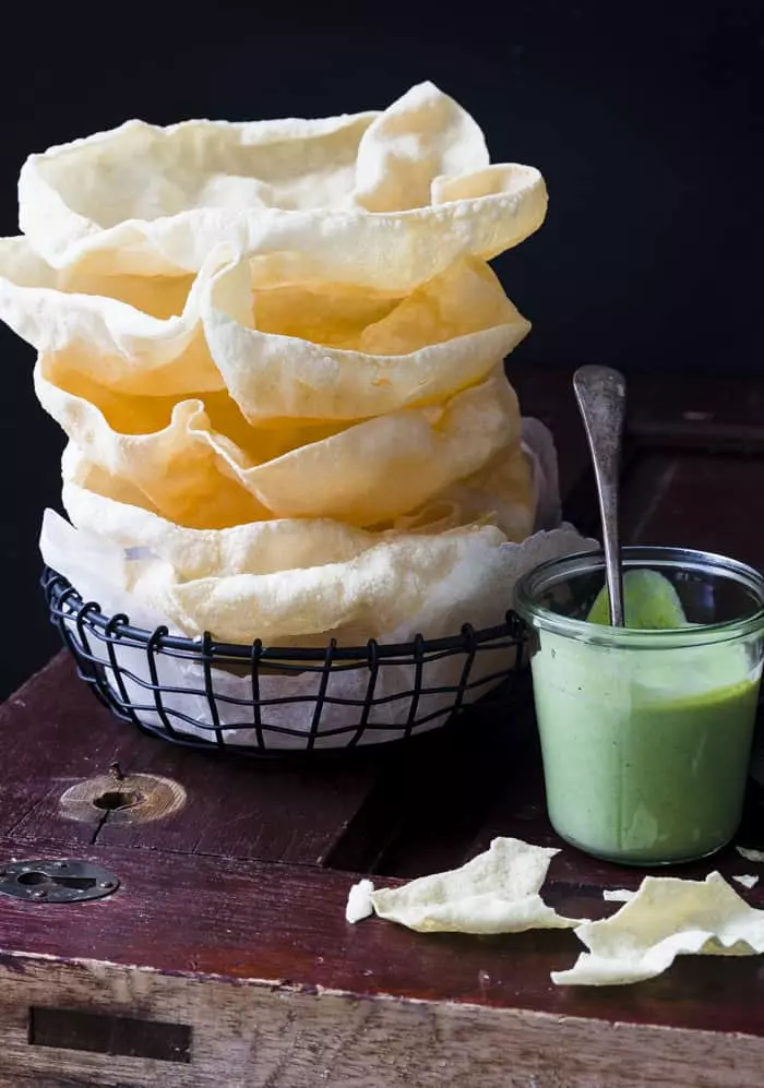 Lahori Garlic Poppadoms